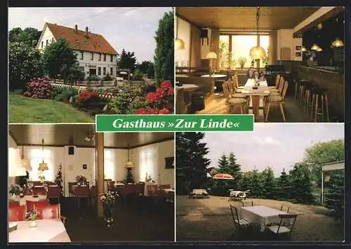 AK Rosengarten-Klecken, Gasthaus Zur Linde, Bes. Matthias Lange, Poststrasse 21