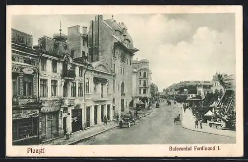 AK Ploesti, Bulevardul Ferdinand I.