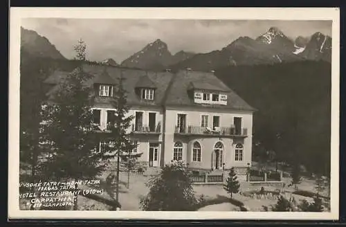 AK Hohe Tatra, Hotel-Restaurant Carpathia