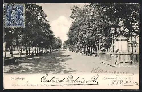 AK Santiago, Alameda de las Delicias