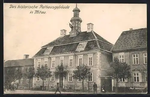 AK Mitau, Das historische Rathausgebäude