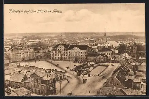 AK Mitau, Blick auf den Markt