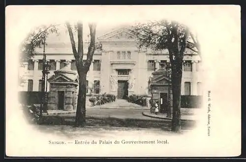 AK Saigon, Entrée du Palais du Gouvernement local