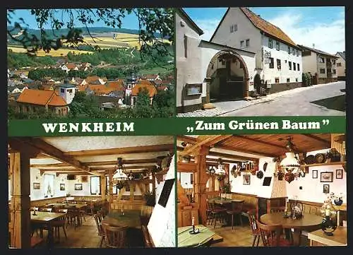 AK Wenkheim, Landgasthof Zum Grünen Baum