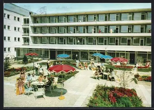 AK Bad Mergentheim, Kurheim Haus Schwaben, Deutsche Angestellten-Krankenkasse