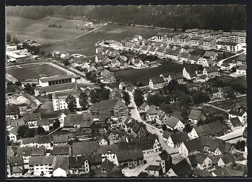 AK Immendingen /Baden, Teilansicht der Gemeinde aus der Vogelschau