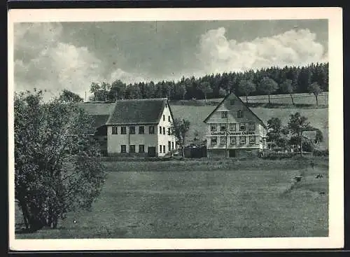 AK Schönwald / bad. Schwarzwald, Gasthof zum Ochsen