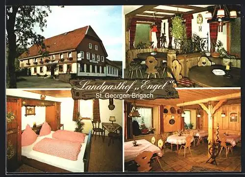 AK St. Georgen-Brigach / Schwarzwald, Landgasthof-Pension Engel