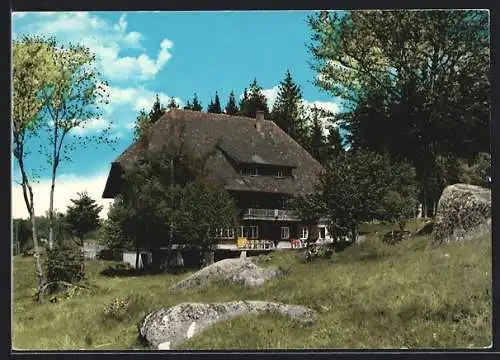 AK Schonach / Schwarzwald, Pension Bergwaldhof