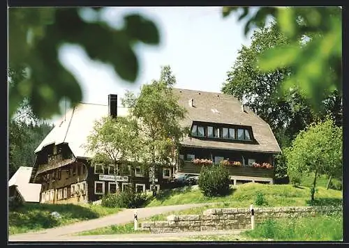 AK Furtwangen / Schwarzwald, Gasthaus-Pension Zur Birke, Hinterschützenbach 15