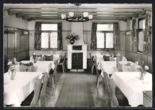 AK Schwenningen a. N., Gasthof Waldhorn, Marktplatz 12