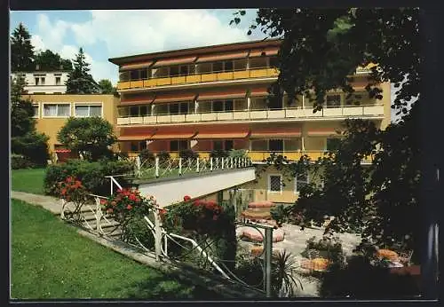 AK Bad Kissingen, Sanatorium Dr. Lechmann, Altenbergweg 2-3