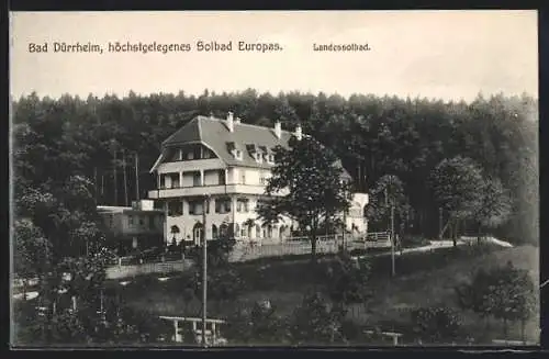 AK Bad Dürrheim, Landessolbad, Höchstgelegenes Solbad Europas