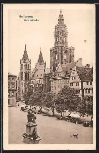 AK Heilbronn a. N., Blick auf die Kilianskirche