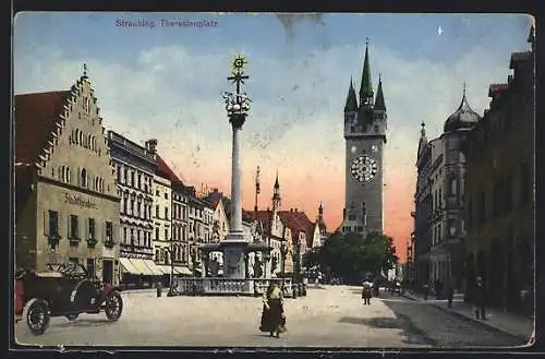 AK Straubing, Theresienplatz