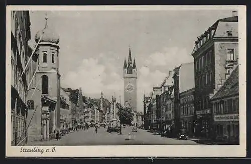 AK Straubing, Theresienplatz