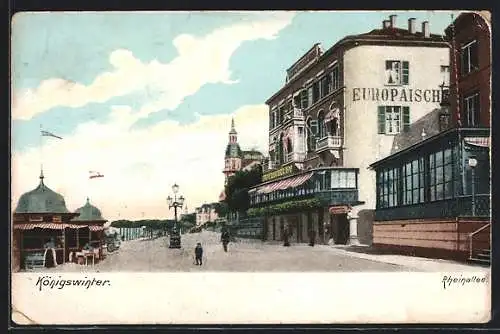 AK Königswinter, Rheinallee