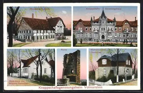 AK Volmarstein, Knappschaftsgenesungsheim, Ruine