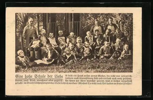 AK Eine hohe Schule der Liebe, Kinderhort für behinderte Kinder