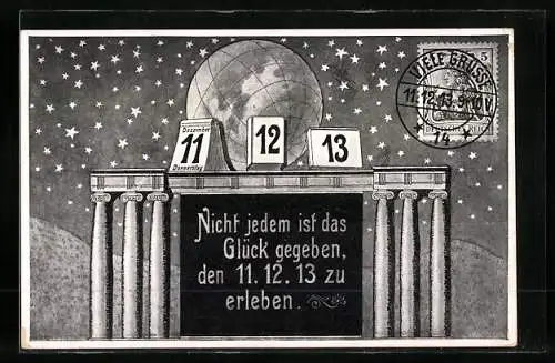 AK Astronomisch bedeutendes Datum des 11.12.13
