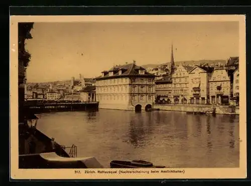 AK Zürich, Rathausquai