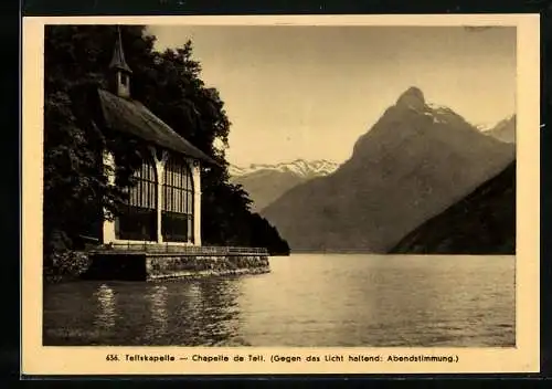AK Seelisberg, Tellskapelle, Abenstimmung