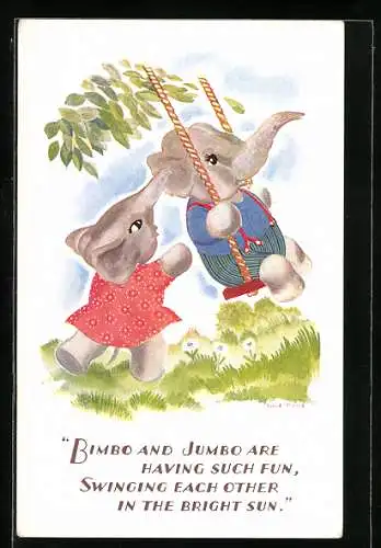 AK Bimbo and Jumbo are having such Fun...