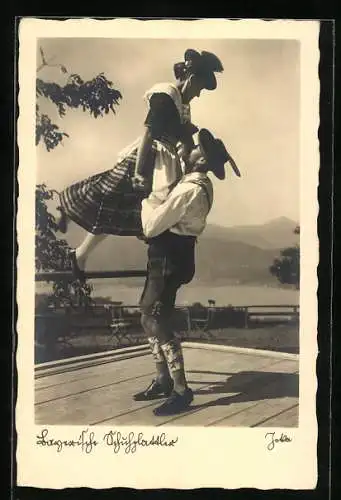 AK Bayerischer Schuhplattler, Volkstanz