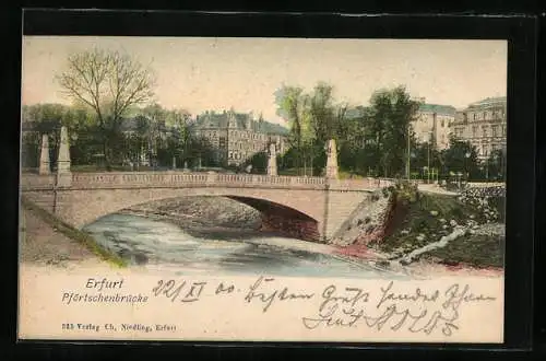 AK Erfurt, Die Pförtschenbrücke