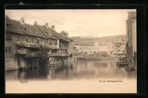 AK Erfurt, an der Schlösserbrücke