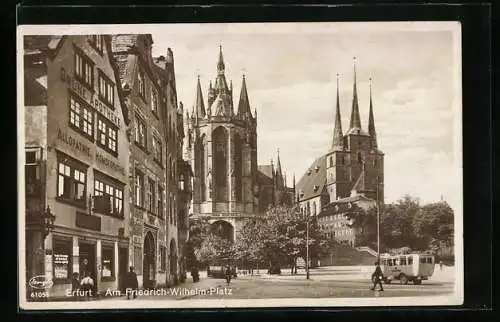 AK Erfurt, Grüne Apotheke am Friedrich-Wilhelm-Platz