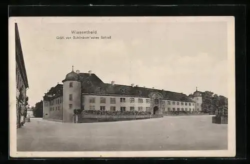 AK Wiesentheid, Gräfl. von Schönborn`sches Schloss