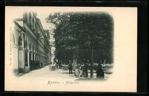 AK München, Hofgarten