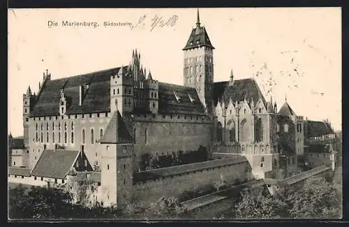 AK Marienburg, Schloss, Südostseite