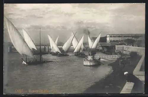 AK Cairo, View on the Nile