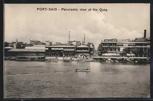 AK Port-Said, Panoramic view of the Quay