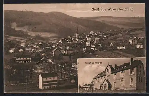 AK Waxweiler / Eifel, Krankenhaus, Gesamtansicht