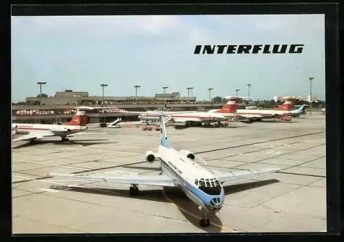 AK Berlin-Schönefeld, Flughafen - Interflug