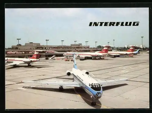 AK Berlin-Schönefeld, Flughafen - Interflug