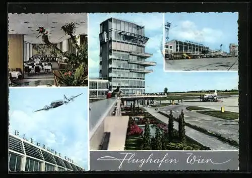 AK Wien, Flughafen in vier Ansichten
