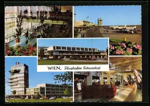 AK Wien, Flughafen Schwechat, Rollfeld