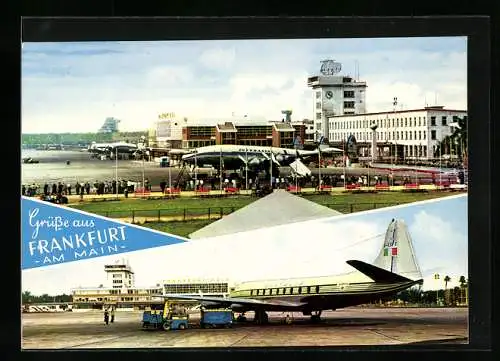AK Frankfurt am Main, Flughafen, Mehrfachansicht