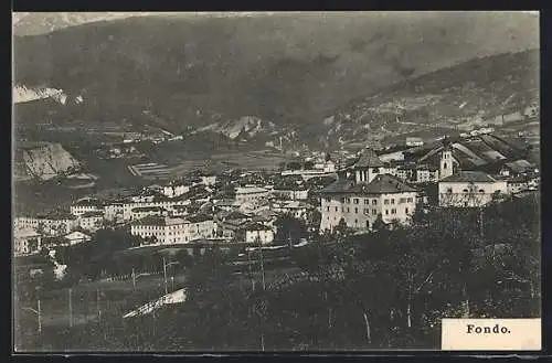 AK Fondo, Totale aus der Vogelschau