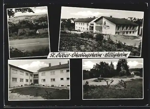AK Billigheim / Baden, St. Lukas Caritas-Erholungsheim, Baumgartenstrasse 1