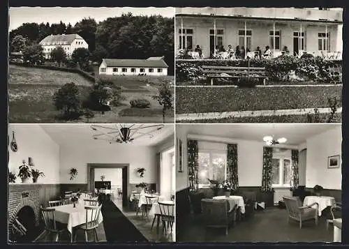AK Dorfen / Wolfratshausen, vier Ansichten vom Müttererholungsheim Buchenwinkel der Arbeiterwohlfahrt