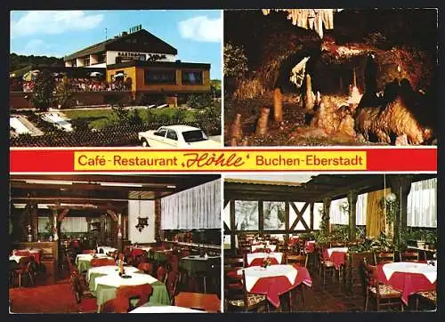 AK Buchen-Eberstadt / Odenwald, Café-Restaurant Höhle