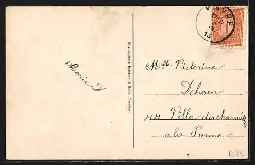 AK Bendorf / Sayn, Sayn-Schloss aus der Vogelschau