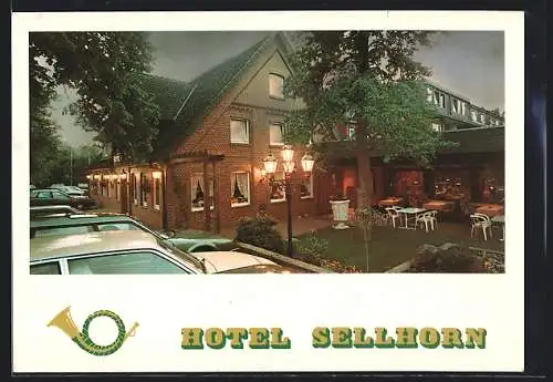AK Hanstedt / Hamburg, Hotel Sellhorn, Winsener Strasse 23