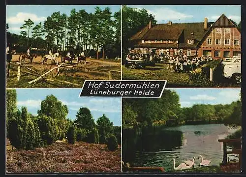 AK Egestorf / Lüneburger Heide, Hotel Hof Sudermühlen, Bes. Karl Rabeier