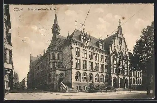 AK Köln-Neustadt, Handels-Realschule